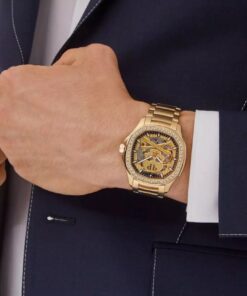 reloj philipp plein hombre automático $keleton $pectre pwraa0723 acero inoxidable – 42mm