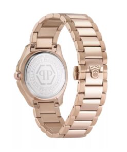 reloj philipp plein rosa/dorado mujer análogo $pectre lady pwtaa0723 – 38mm
