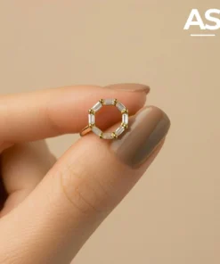 anillo zircon redondo diamantes #07