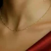 cadena mujer bolita palito #13