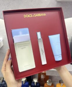 gift set light blue dolce & gabbana