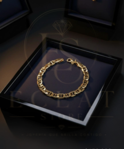 pulsera de eslabones tipo ancla