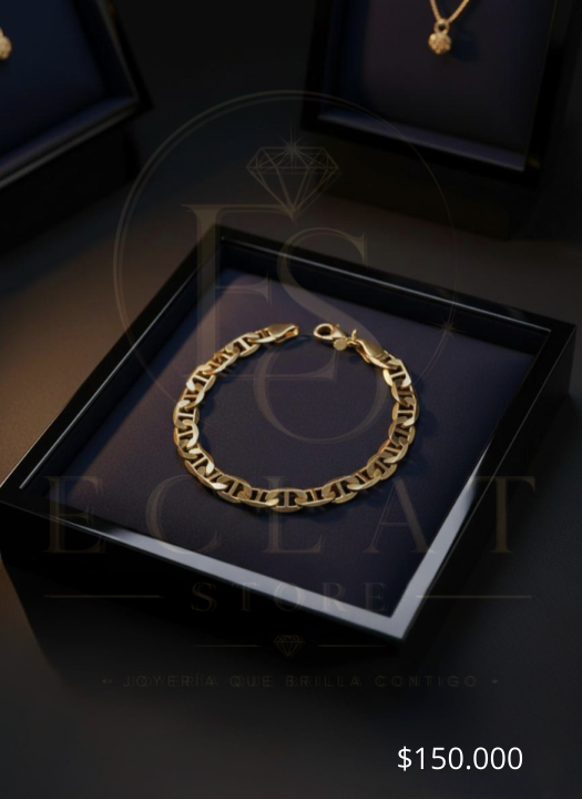 pulsera de eslabones tipo ancla pulsera de eslabones tipo ancla