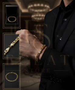 pulsera de eslabones tipo ancla