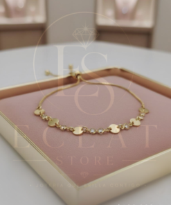pulsera con dijes de estrellas