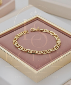 pulsera de eslabones tipo tejido chino/bizantino