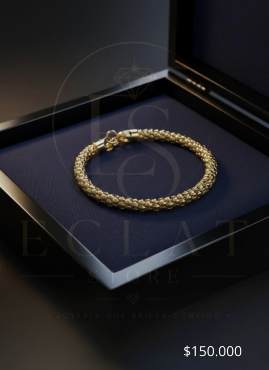 pulsera de eslabones tipo cartier/fígaro clásica pulsera de eslabones tipo cartier/fígaro clásica