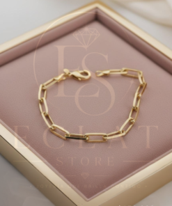 pulsera de eslabones gruesos